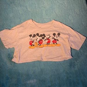 a mickey mouse crop top